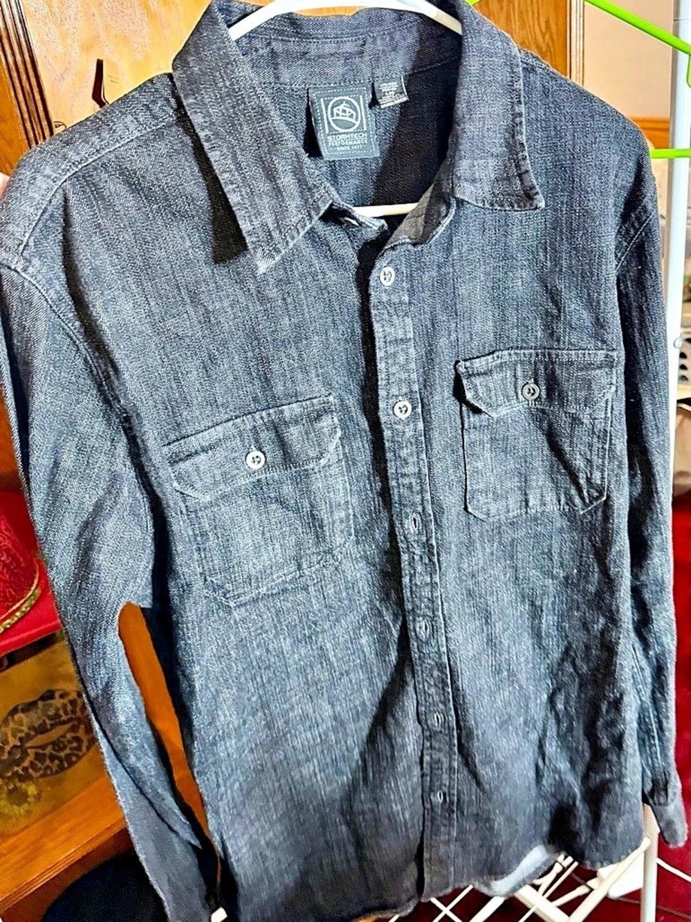 Stormtech Performance Men's Gray Shirt Size Large